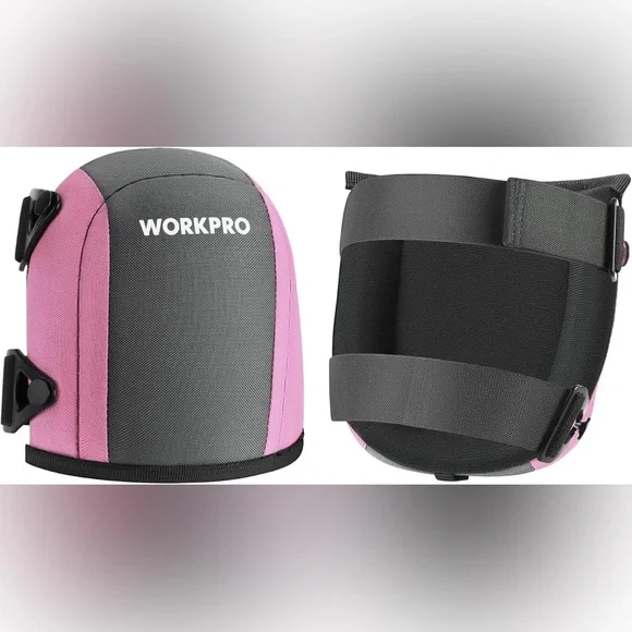 WORKPRO Garden Knee Pads with Foam Padding- Pink Ribbon - Picture 2 of 4
